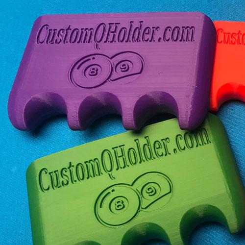 With Personalization, who's going to take your cue holder? Add you name to your cue holder and never lose it again.
